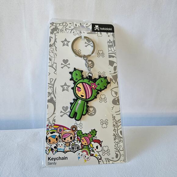 Tokidoki Sandy Cactus Girl Keychain - Picture 1 of 3
